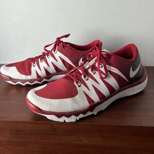 Nike Free Trainer 5.0 V6 AMP Oklahoma Sooners Men’s 13